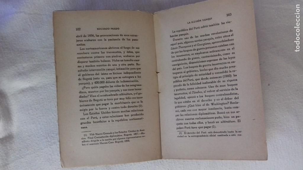 Libros antiguos: Eduardo Prado - La Ilusi&oacute;n Yanqui. - Foto 3