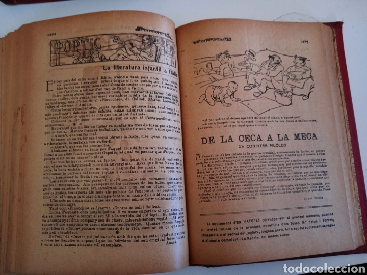 Libros antiguos: Revista Patufet, 1919 - Foto 3