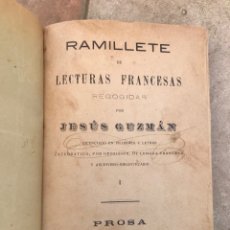 Libros antiguos: RAMILLETE DE LECTURAS FRANCESAS. LIBRO ANTIGUO.. Lote 261210385