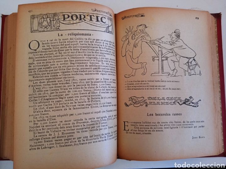 Libros antiguos: Revista Patufet, 1920 - Foto 5