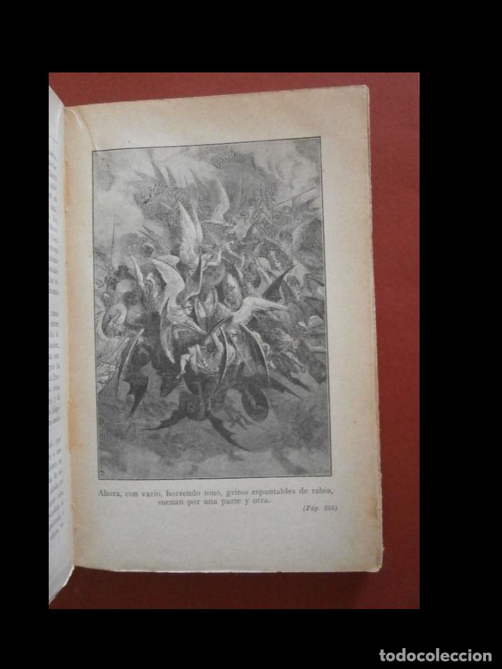 Libros antiguos: El Paraiso Perdido. Poema de John Milton - Foto 4