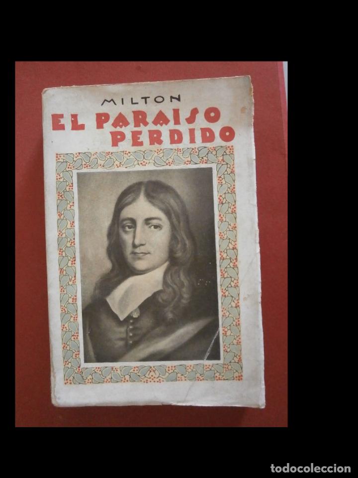 Libros antiguos: El Paraiso Perdido. Poema de John Milton - Foto 1