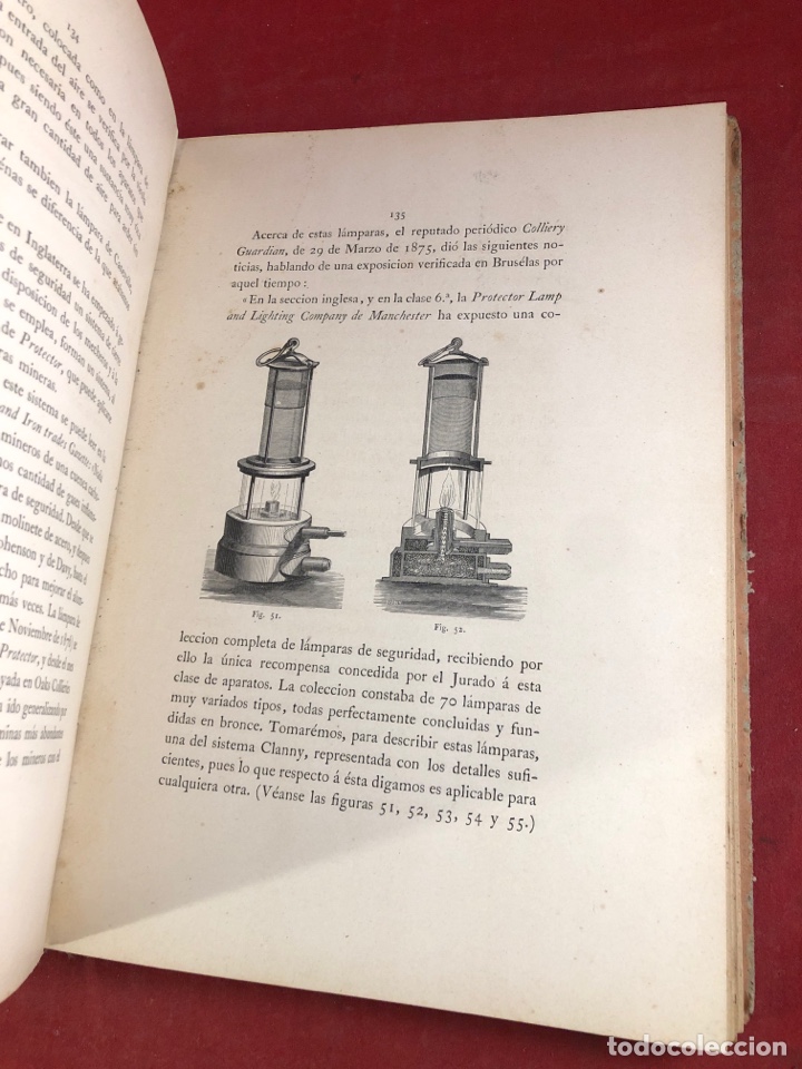 Libros antiguos: NUEVO M&Eacute;TODO DE ILUMINACI&Oacute;N EN LAS MINAS 1880 - Foto 5
