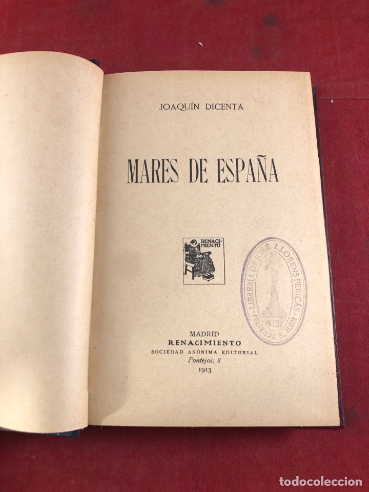 Libros antiguos: MARES DE ESPA&Ntilde;A - Foto 1