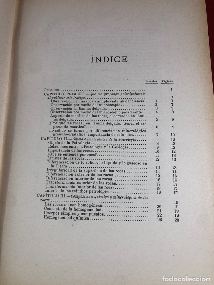 Libros antiguos: G&Eacute;NESIS DE LAS ROCAS 1898 - Foto 3