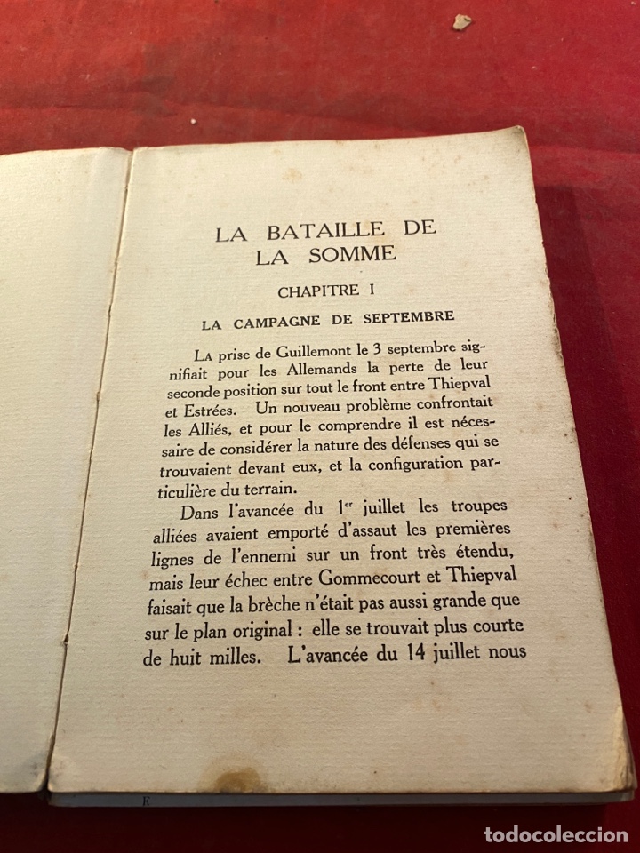 Libros antiguos: LA BATAILLE DE LA SOMME 1917 - Foto 3