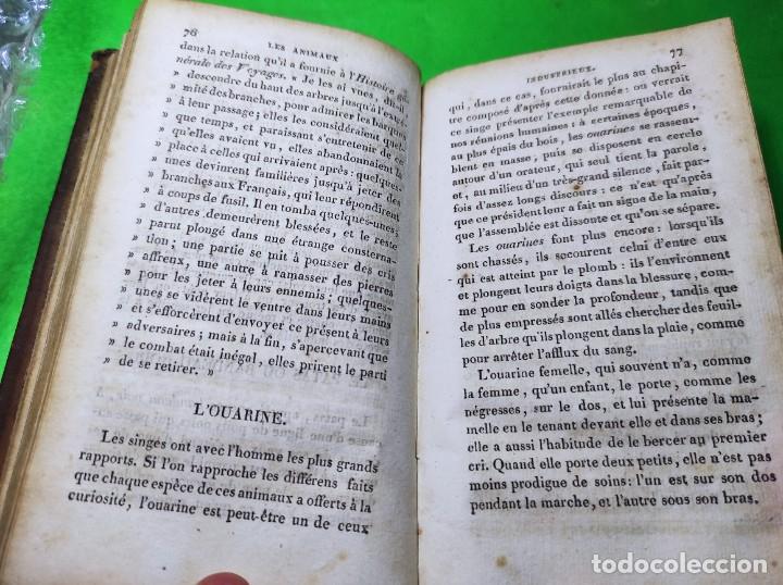 Libros antiguos: 1824 LES ANIMAUX INDUSTRIEUX - Foto 10