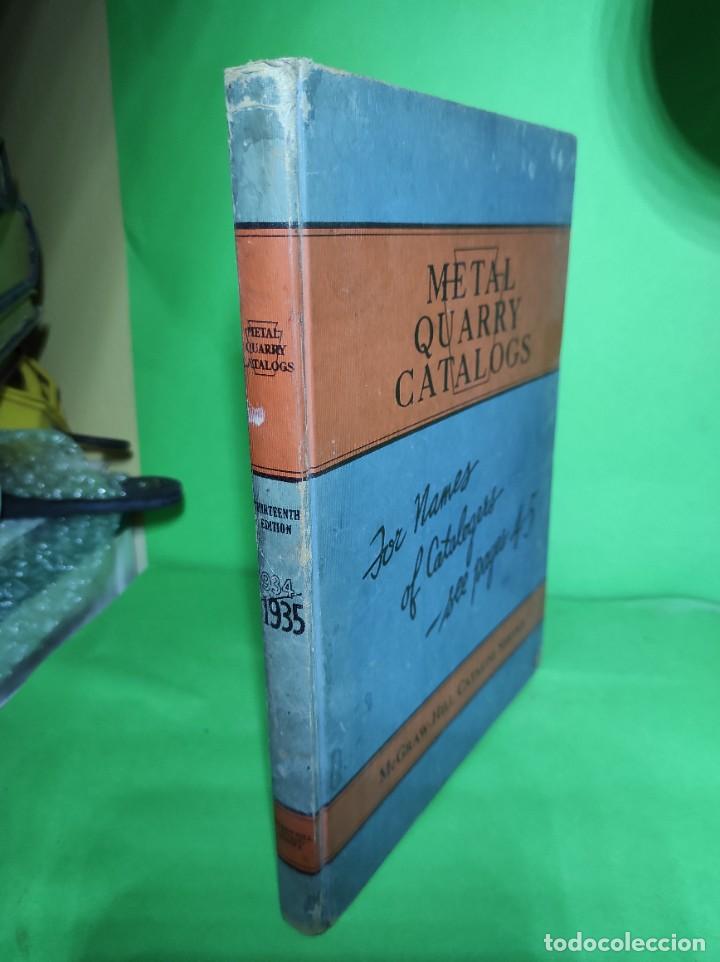 Libros antiguos: 1935 METAL QUARRY CATLOGS - Foto 1
