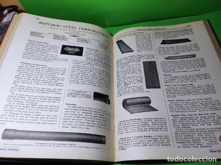 Libros antiguos: 1935 METAL QUARRY CATLOGS - Foto 15