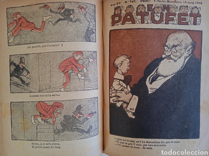 Libros antiguos: Revista Patufet, 1918 - Foto 3
