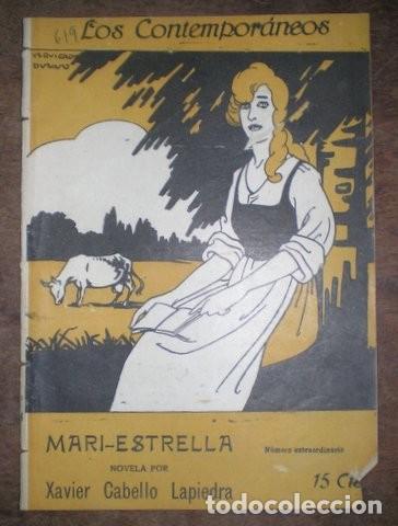 Libros antiguos: CABELLO LAPIEDRA, Xavier: MARI-ESTRELLA. 1920 - Foto 1