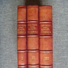 Libros antiguos: ÁNGEL GUERRA BENITO PÉREZ GALDOS 3 TOMOS 1920-21-23