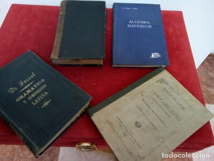 Libros antiguos: LOTE DE 4 LIBROS ANTIGUOS VER COMPOSICION - Foto 1