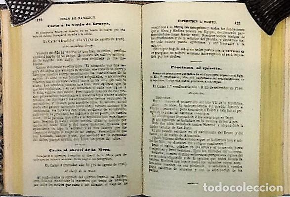Libros antiguos: OBRAS ESCOGIDAS DE NAPOLEON ... 1846 - Foto 3