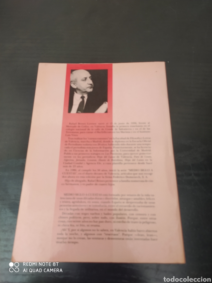 Libros antiguos: Medio siglo a cuestas Rafael Brines lorente - Foto 2