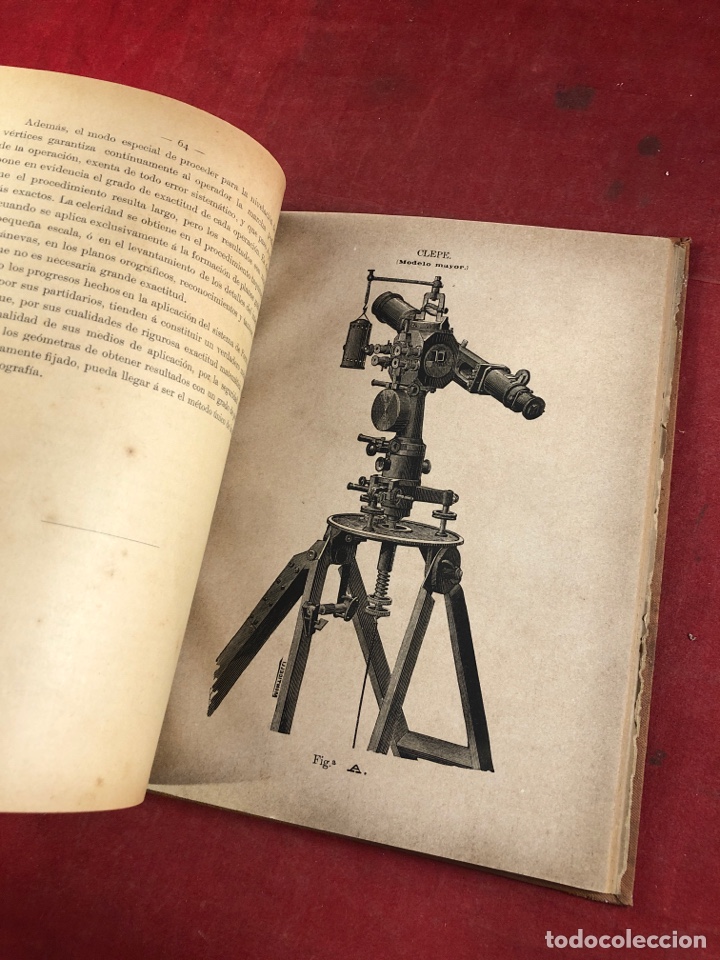 Libros antiguos: TRATADO PR&Aacute;CTICO DE TAQUIMETRIA - Foto 2