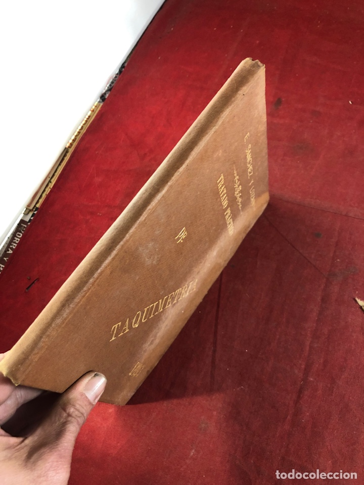 Libros antiguos: TRATADO PR&Aacute;CTICO DE TAQUIMETRIA - Foto 4