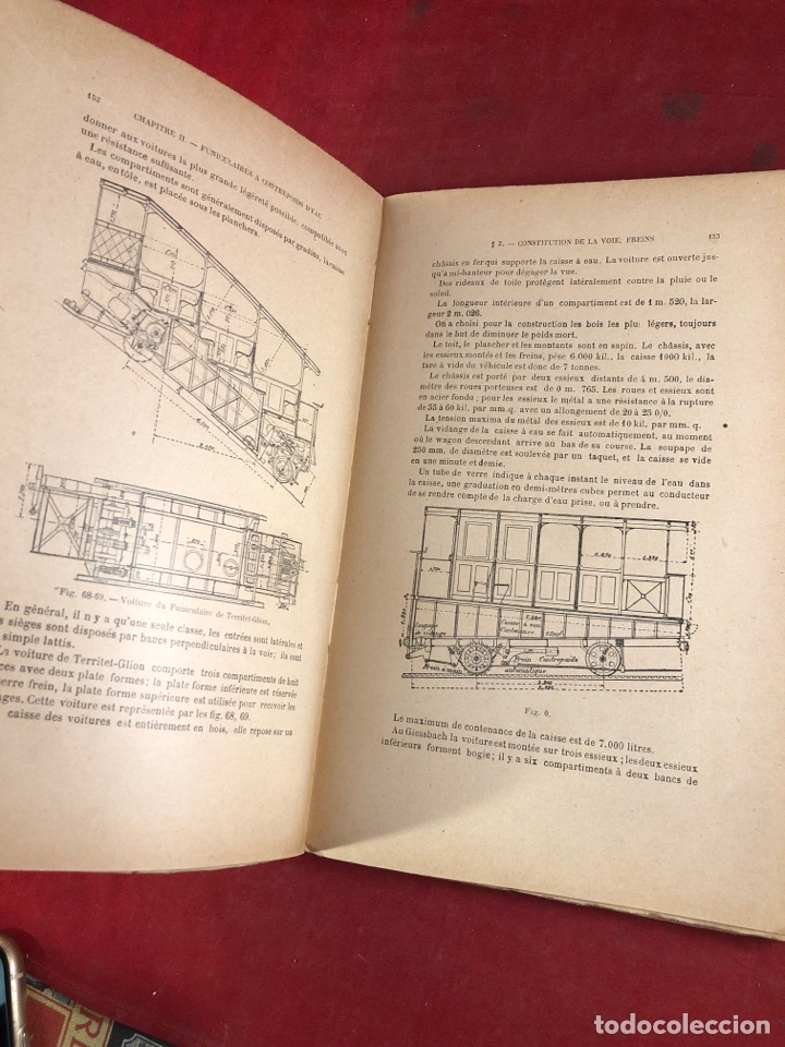 Libros antiguos: CHEMINS DE FER FUNICULARES. PARIS - Foto 2