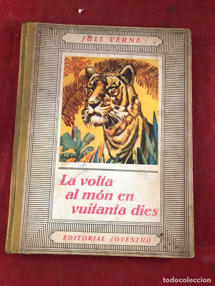 Libros antiguos: LA VOLTA AL MON EN VUITANTA DIES - Foto 1