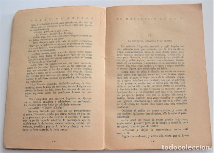Libros antiguos: EL MALEFICIO DE LA U - PEDRO DE REPIDE - EL LIBRO DE TODOS N&ordm; 12 - A&Ntilde;O 1928 - EDITORIAL COMOPOLIS - Foto 5