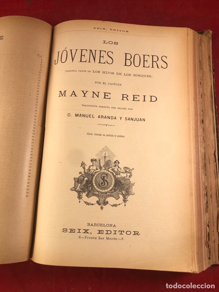 Libros antiguos: Obras de MAYNE REID - Foto 4