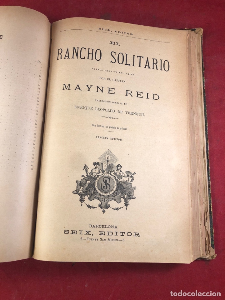 Libros antiguos: Obras de MAYNE REID - Foto 5