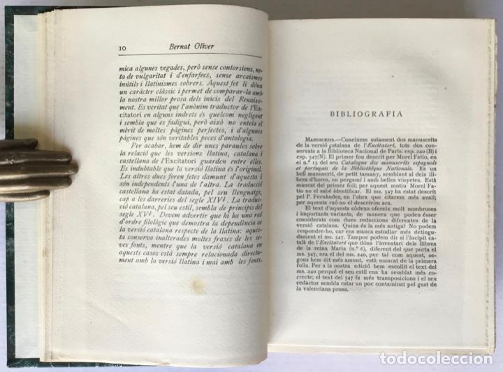 Libros antiguos: EXCITATORI DE LA PENSA A DEU. - OLIVER, Bernat. - Foto 4
