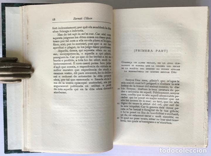 Libros antiguos: EXCITATORI DE LA PENSA A DEU. - OLIVER, Bernat. - Foto 5