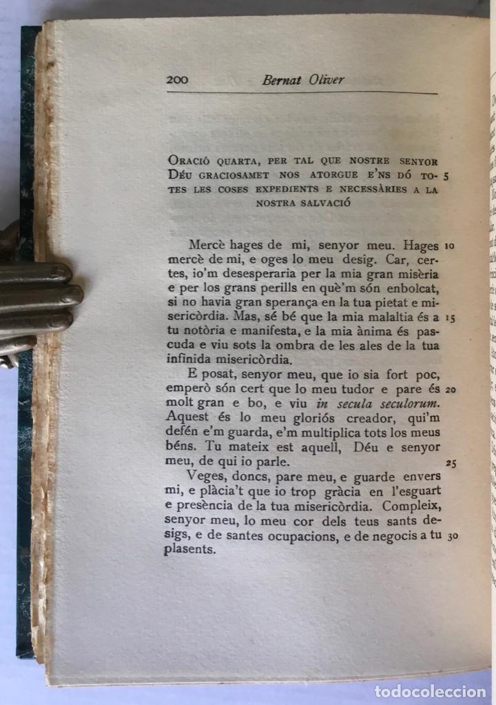 Libros antiguos: EXCITATORI DE LA PENSA A DEU. - OLIVER, Bernat. - Foto 6