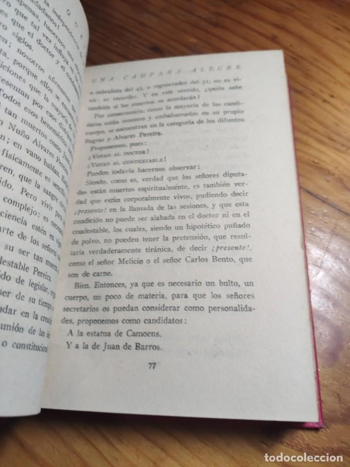 Libros antiguos: OBRAS DE E&Ccedil;A DE QUEIROZ - UNA CAMPA&Ntilde;A ALEGRE - Foto 5