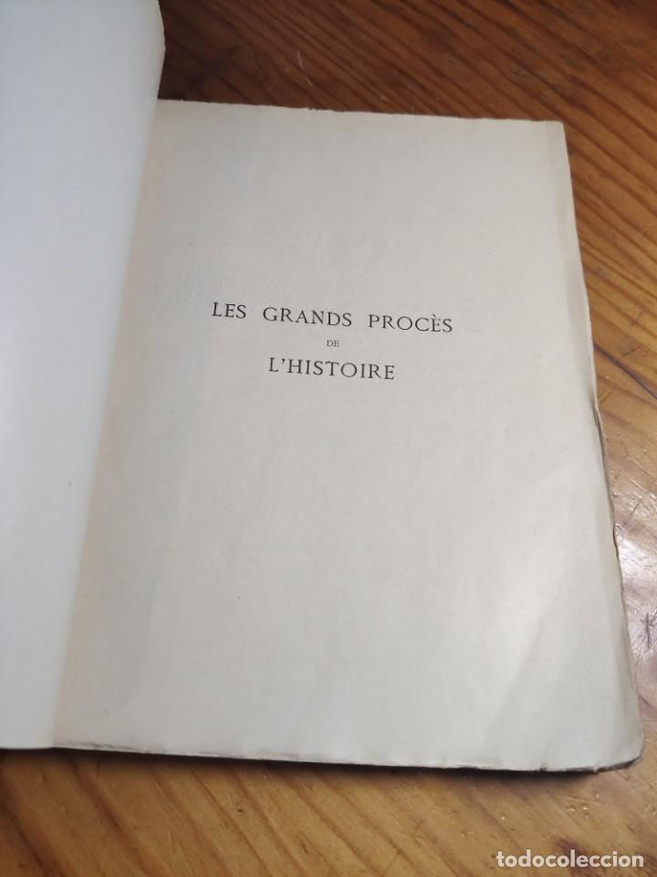 Libros antiguos: Les grands proc&egrave;s de lhistoire IV - ROBERT, HENRI - Foto 2