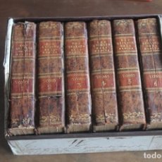 Libros antiguos: QUIJOTE DON QUIXOTE DE LA MANCHA, QUIJOTE, IMPRENTA REAL, MADRID 1797, 6 VOLUMENES