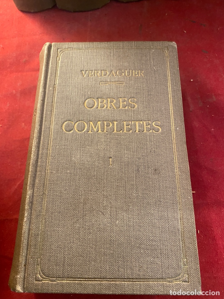 Libros antiguos: OBRES COMPLETES DE MOSSEN JACINTO VERDAGUER VII TOMOS - Foto 3