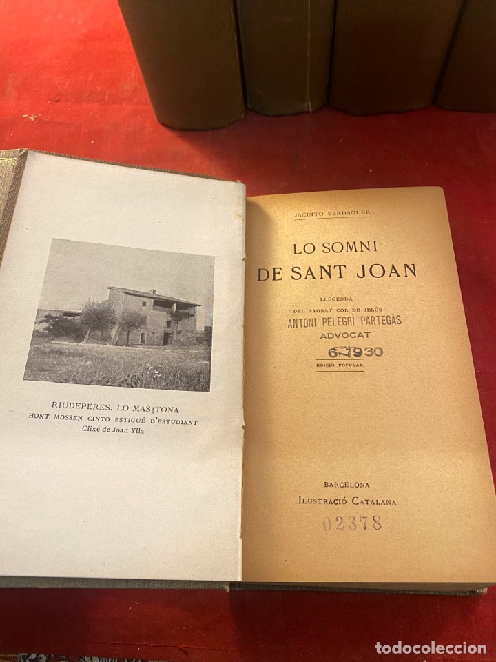 Libros antiguos: OBRES COMPLETES DE MOSSEN JACINTO VERDAGUER VII TOMOS - Foto 7