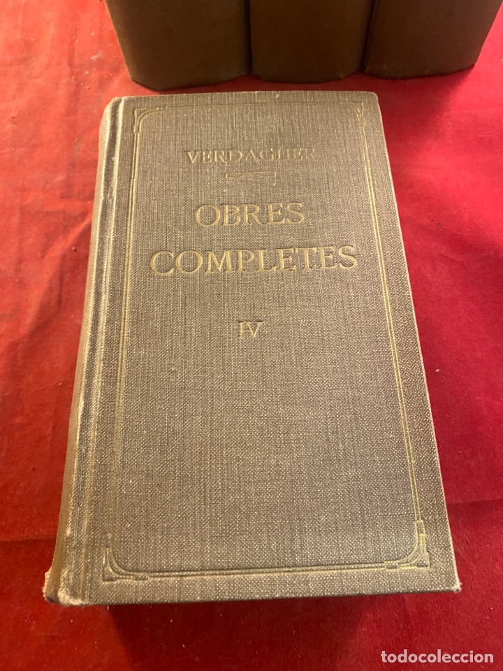 Libros antiguos: OBRES COMPLETES DE MOSSEN JACINTO VERDAGUER VII TOMOS - Foto 9