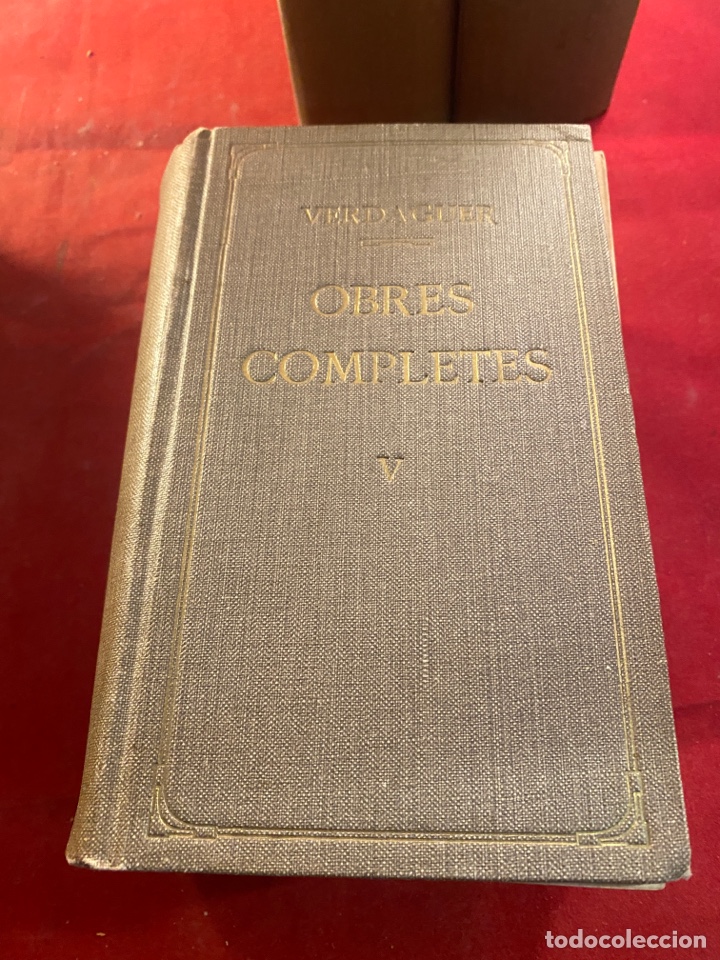 Libros antiguos: OBRES COMPLETES DE MOSSEN JACINTO VERDAGUER VII TOMOS - Foto 11