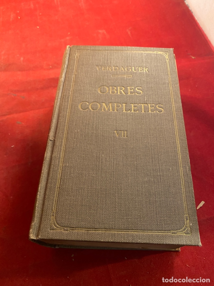 Libros antiguos: OBRES COMPLETES DE MOSSEN JACINTO VERDAGUER VII TOMOS - Foto 14