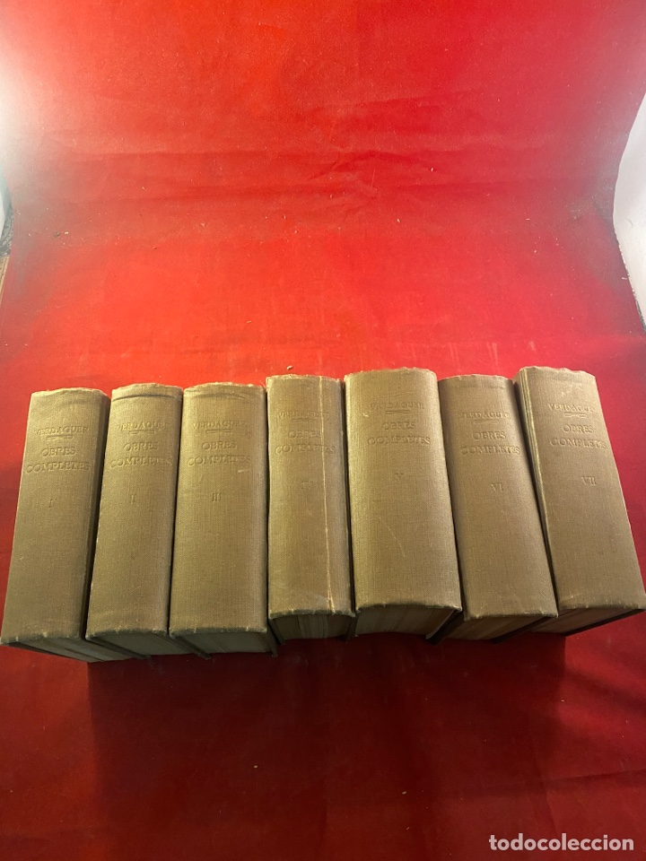 Libros antiguos: OBRES COMPLETES DE MOSSEN JACINTO VERDAGUER VII TOMOS - Foto 1
