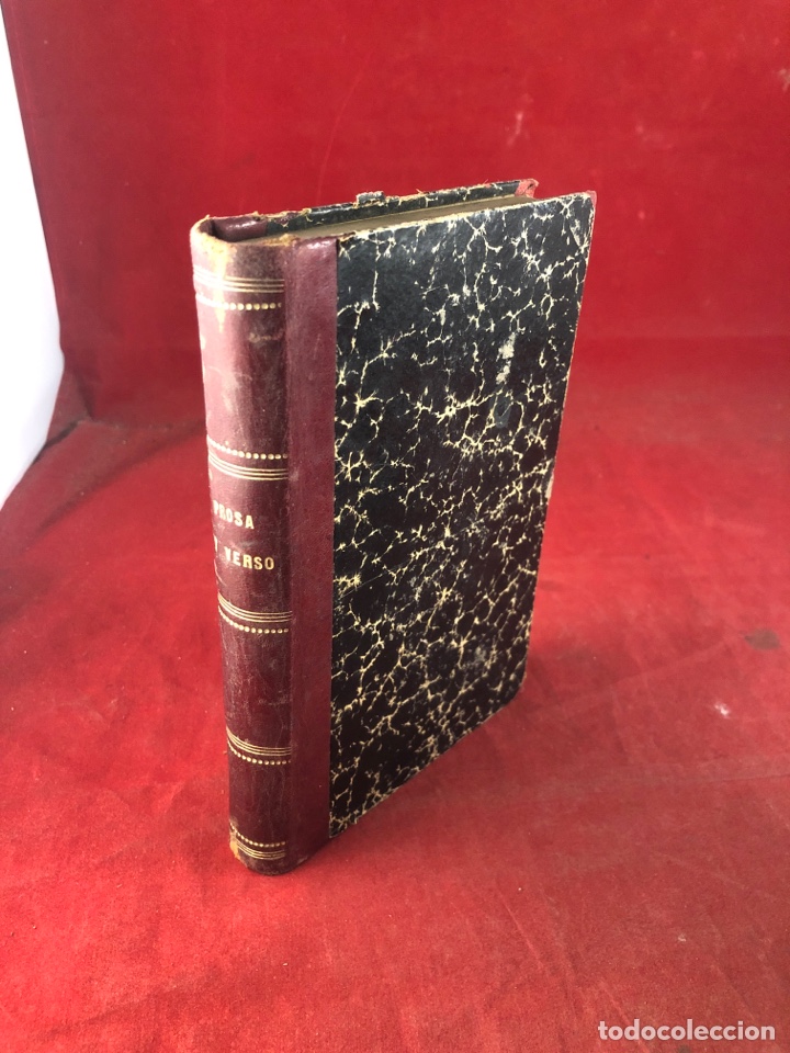 Libros antiguos: Prosa y verso - Foto 1