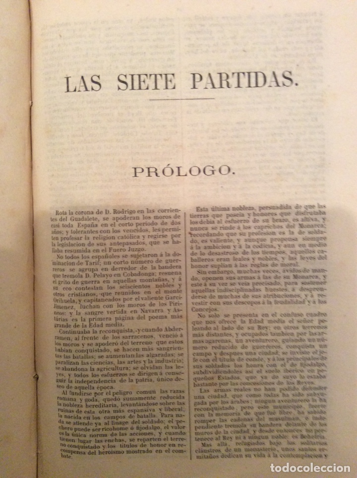 Libros antiguos: COLECCI&Oacute;N DE C&Oacute;DIGOS Y LEYES DE ESPA&Ntilde;A (2 TOMOS) C&Oacute;DIGOS ANTIGUOS. 1865 - Foto 4