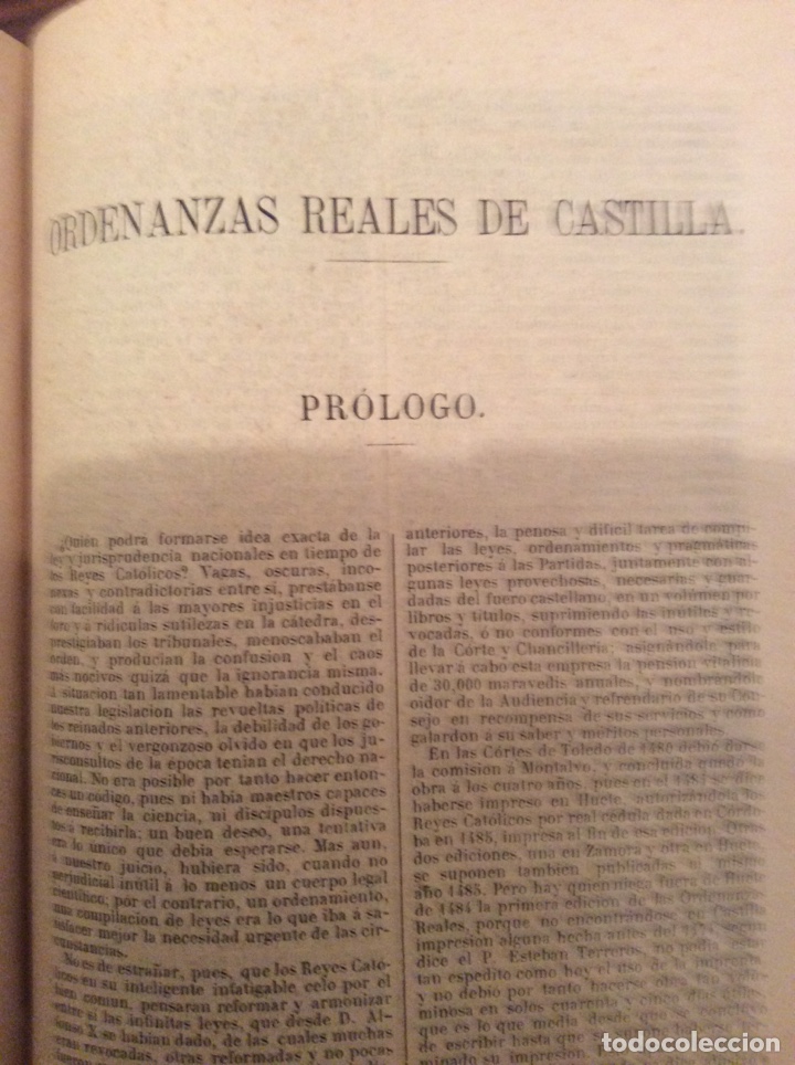 Libros antiguos: COLECCI&Oacute;N DE C&Oacute;DIGOS Y LEYES DE ESPA&Ntilde;A (2 TOMOS) C&Oacute;DIGOS ANTIGUOS. 1865 - Foto 7
