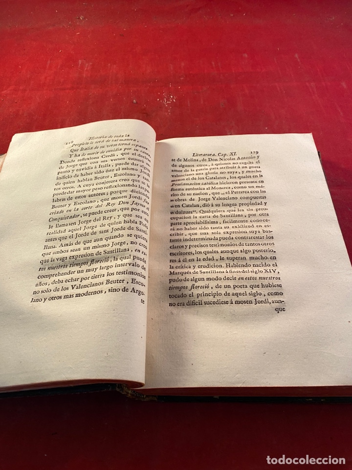 Libros antiguos: ORIGEN, PROGRESOS Y ESTADO ACTUAL DE TODA LA LITERATURA. - Foto 4