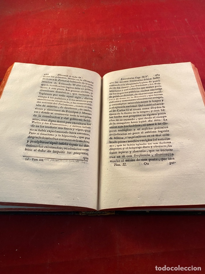 Libros antiguos: ORIGEN, PROGRESOS Y ESTADO ACTUAL DE TODA LA LITERATURA. - Foto 5