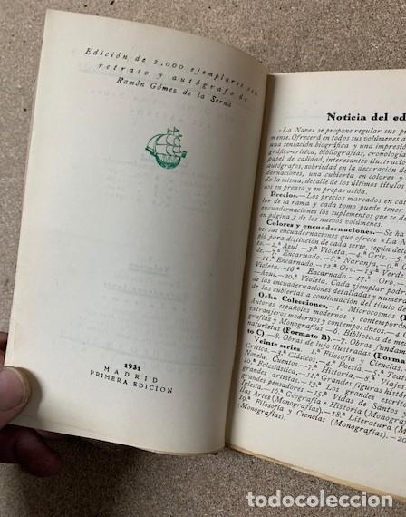 Libros antiguos: EL RASTRO - RAM&Oacute;N G&Oacute;MEZ DE LA SERNA - 1&ordf; Ed 1931 - Foto 2