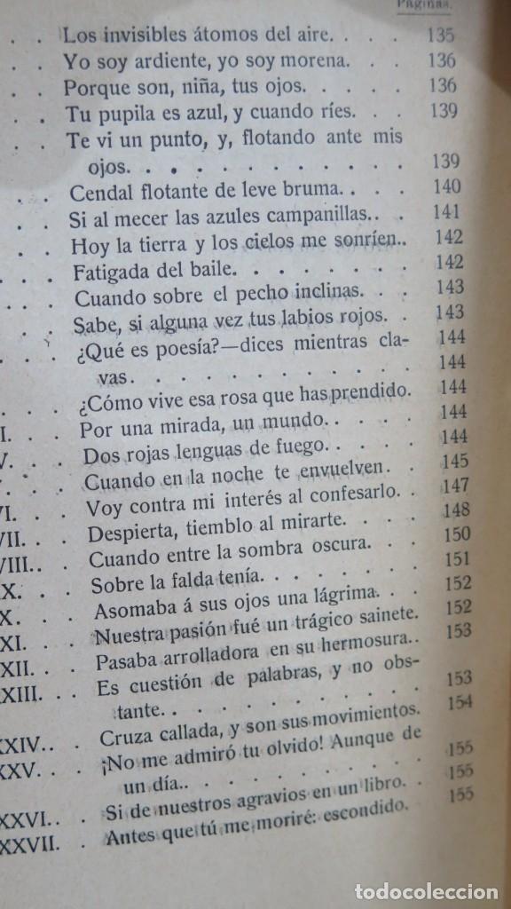 Libros antiguos: 1915.- OBRAS DE GUSTAVO A. B&Eacute;CQUER. TOMO III - Foto 4