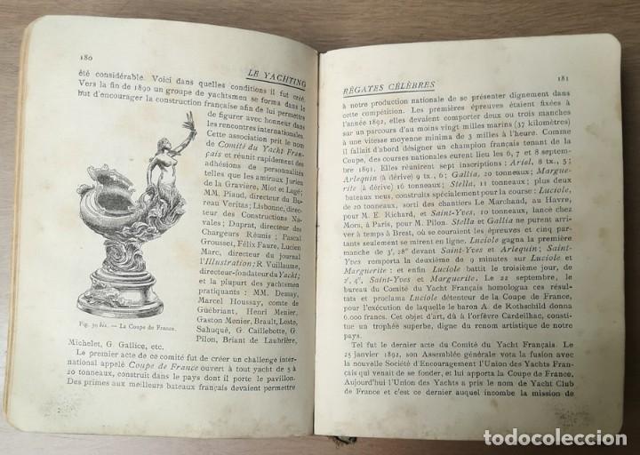 Libros antiguos: Le Yachting - Foto 5