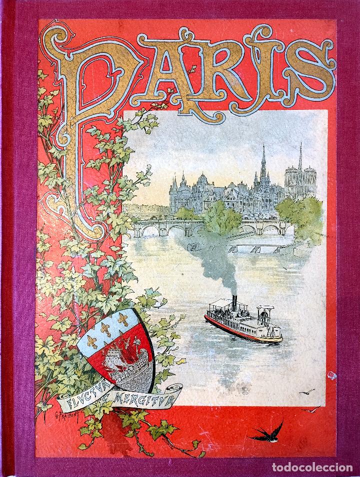 Libros antiguos: Paris. Auguste Vitu. 450 dessins inedits - Foto 1