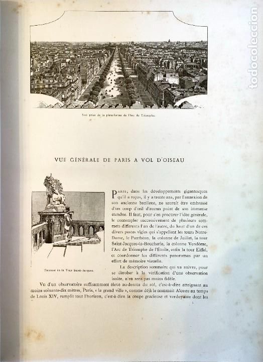 Libros antiguos: Paris. Auguste Vitu. 450 dessins inedits - Foto 5