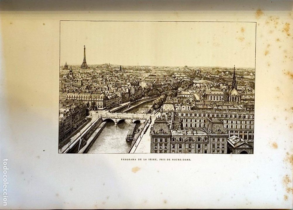 Libros antiguos: Paris. Auguste Vitu. 450 dessins inedits - Foto 6