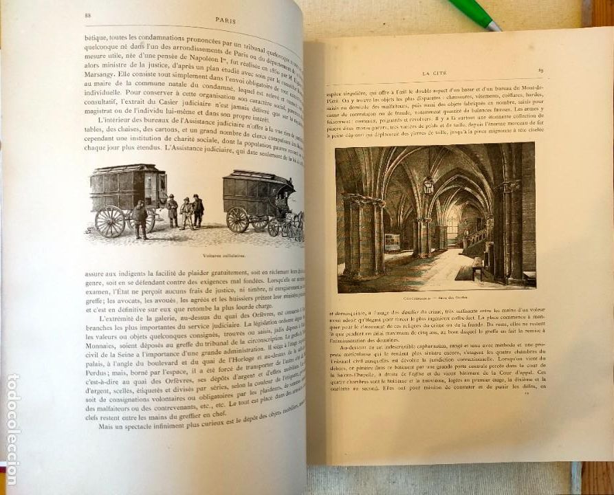Libros antiguos: Paris. Auguste Vitu. 450 dessins inedits - Foto 8